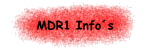 Informationen zum Thema MDR1